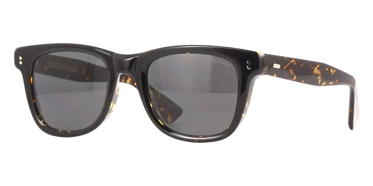 Cutler and Gross Sun 9101 01 Black on Havana - As Seen On Oscar Isaac & Gal Gadot
