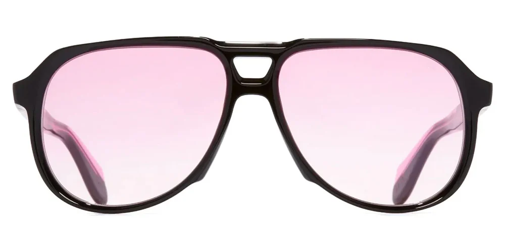 Cutler and Gross Sun 9782 01 Black on Pink - As Seen On Nicole Ari Parker - Image 2