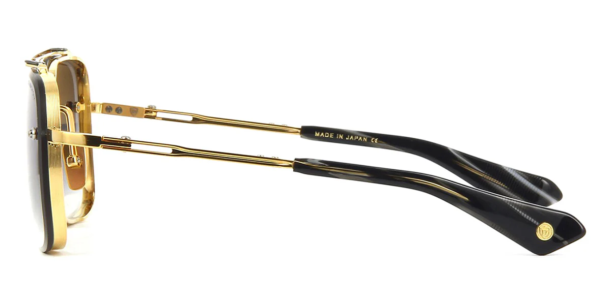 Dita Mach Six DTS 121 01 Yellow Gold and Black Rhodium - As Seen On Martin Lawrence & T.I. - Image 3