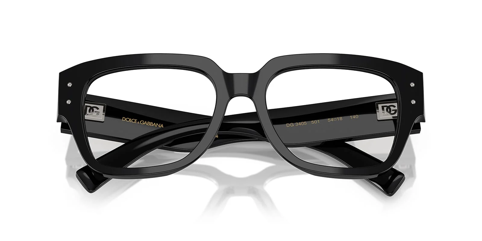 Dolce&Gabbana DG3405 501 - As Seen On Samuel Arnold - Image 5