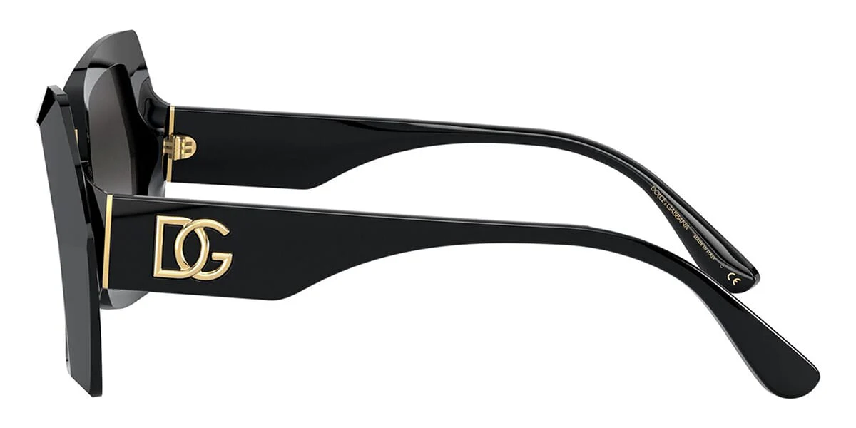 Dolce&Gabbana DG4377 501/8G - As Seen On Naomi Campbell - Image 3