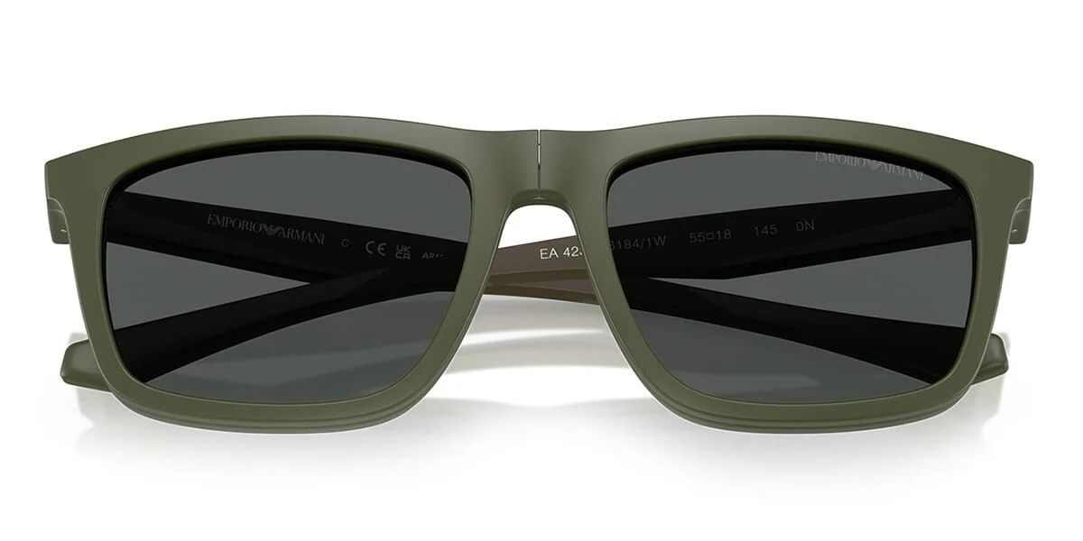 Emporio Armani EA4235 6184/1W with Folding Clip-On - Image 2