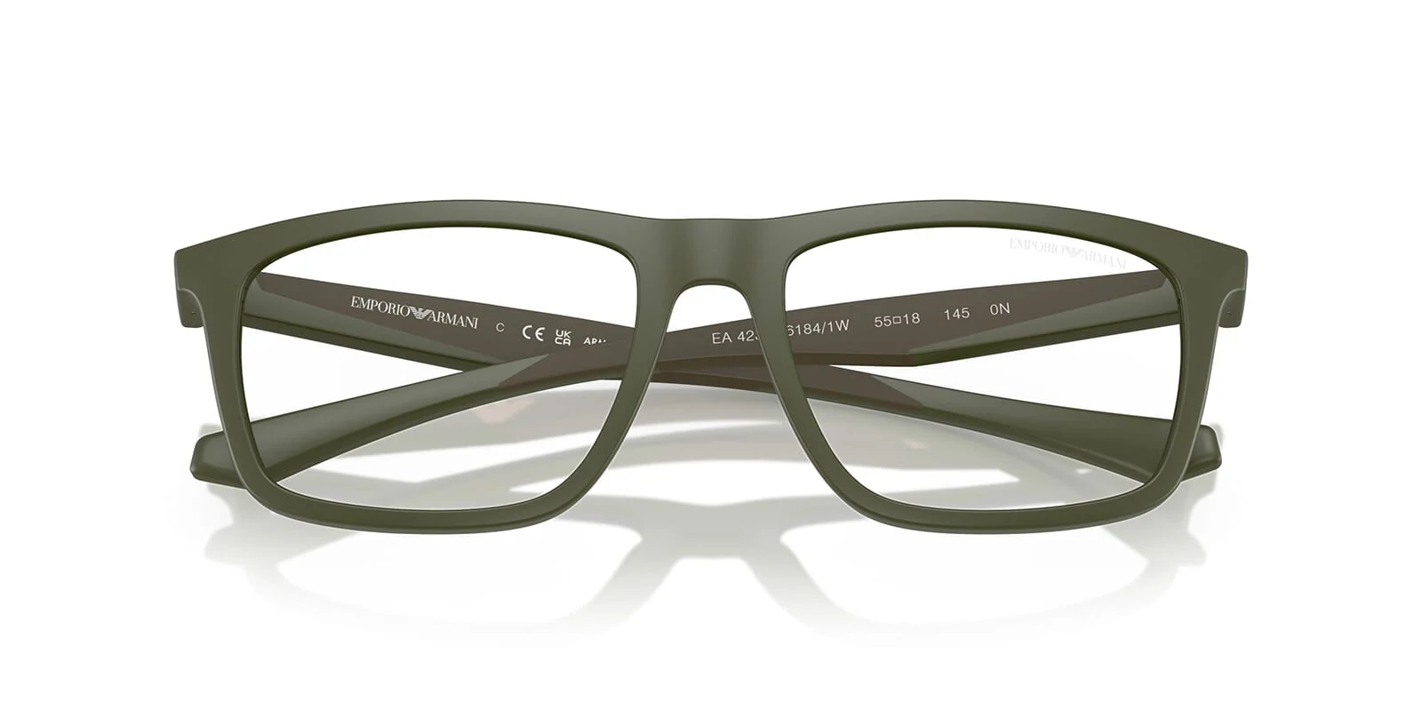 Emporio Armani EA4235 6184/1W with Folding Clip-On - Image 6