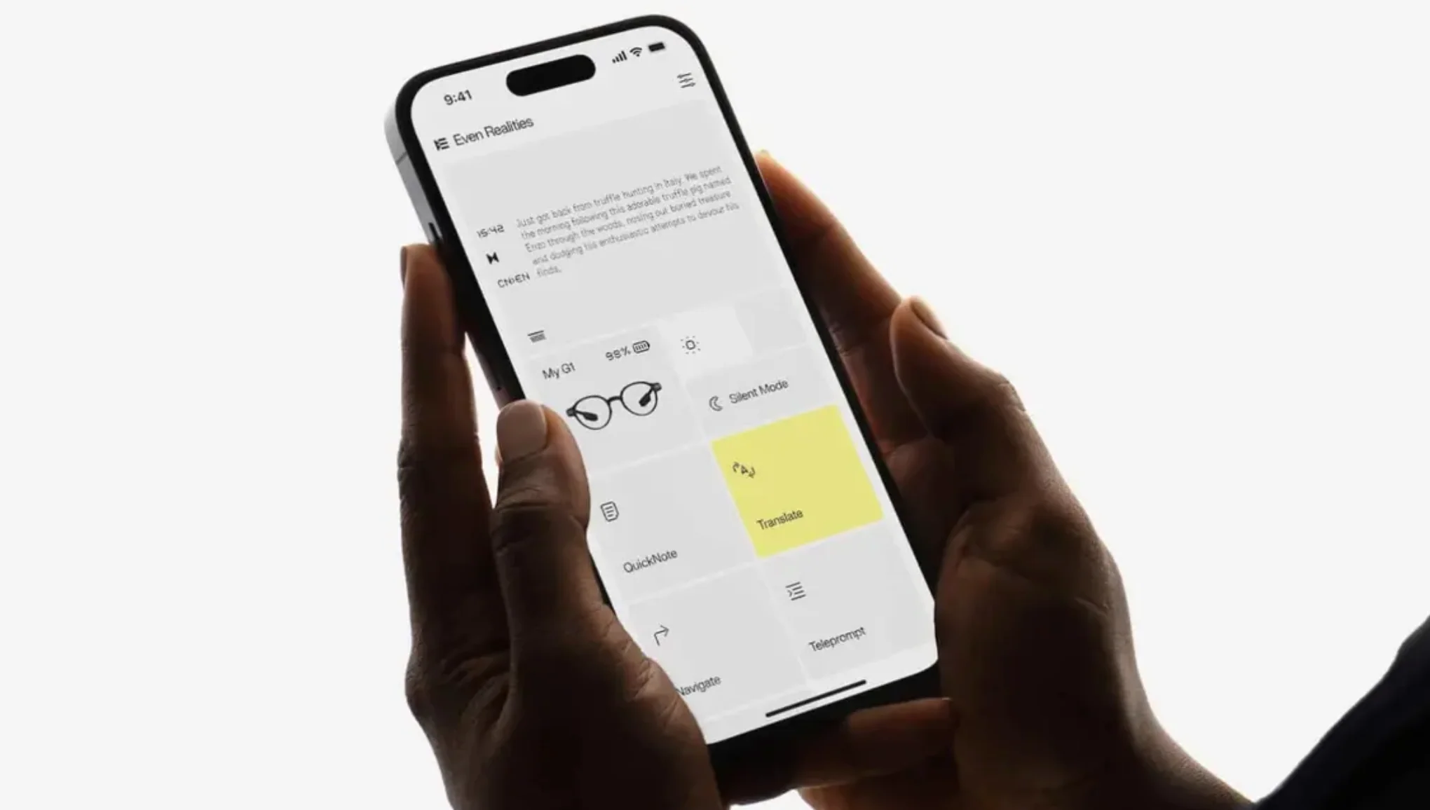 Even Realities G1 Grey1 Smart Glasses - Image 5