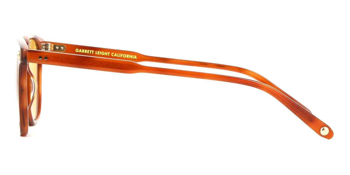 Garrett Leight Brooks II 2131 VINBRT/PMP - Image 3