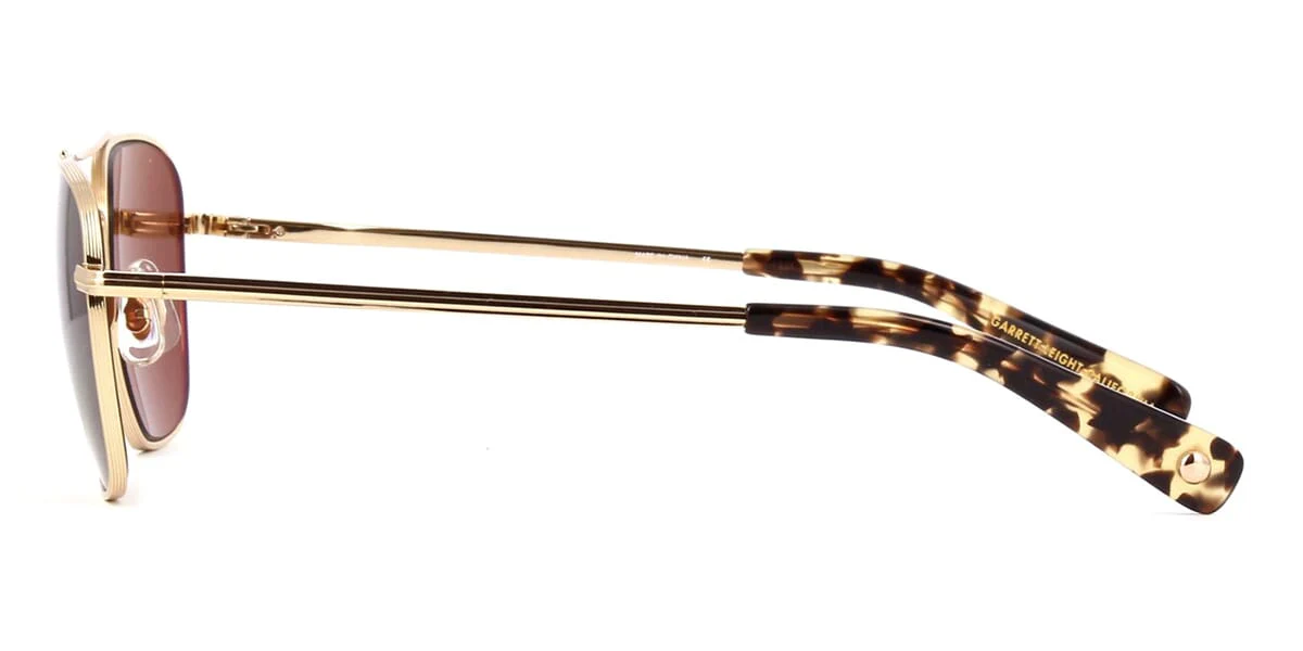 Garrett Leight Harbor 4063 G-YT/BRNSUV - Image 3