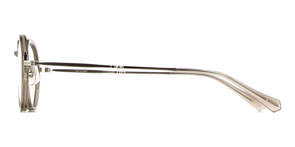 Garrett Leight Mr. Leight Archivist C ML3032 GRYCRY-ANTPLT - Image 3