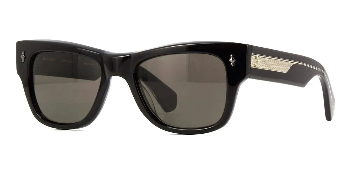Garrett Leight Mr. Leight Duke S ML2034 BK-GM/OXFGY Polarised - As Seen On Nicholas Braun