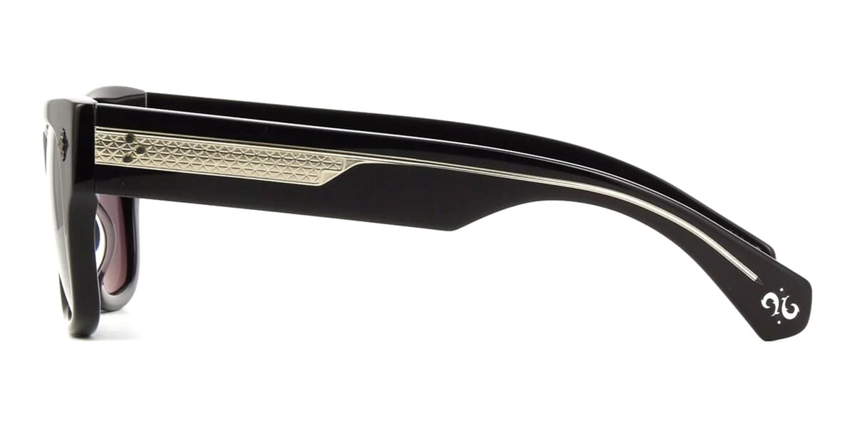 Garrett Leight Mr. Leight Duke S ML2034 BK-GM/OXFGY Polarised - As Seen On Nicholas Braun - Image 3