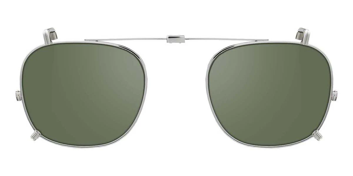 Garrett Leight Sherwood Clip 5154 SV/G15 Folding Clip On