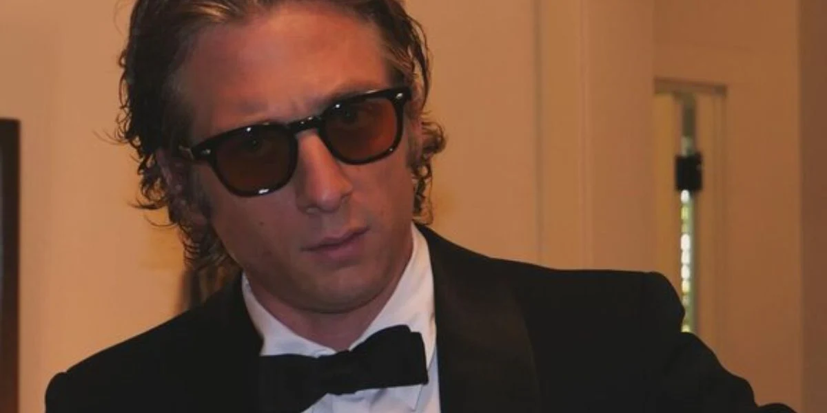 Garrett Leight Sherwood 2154 BK/PMP - As Seen On Jeremy Allen White - Image 4