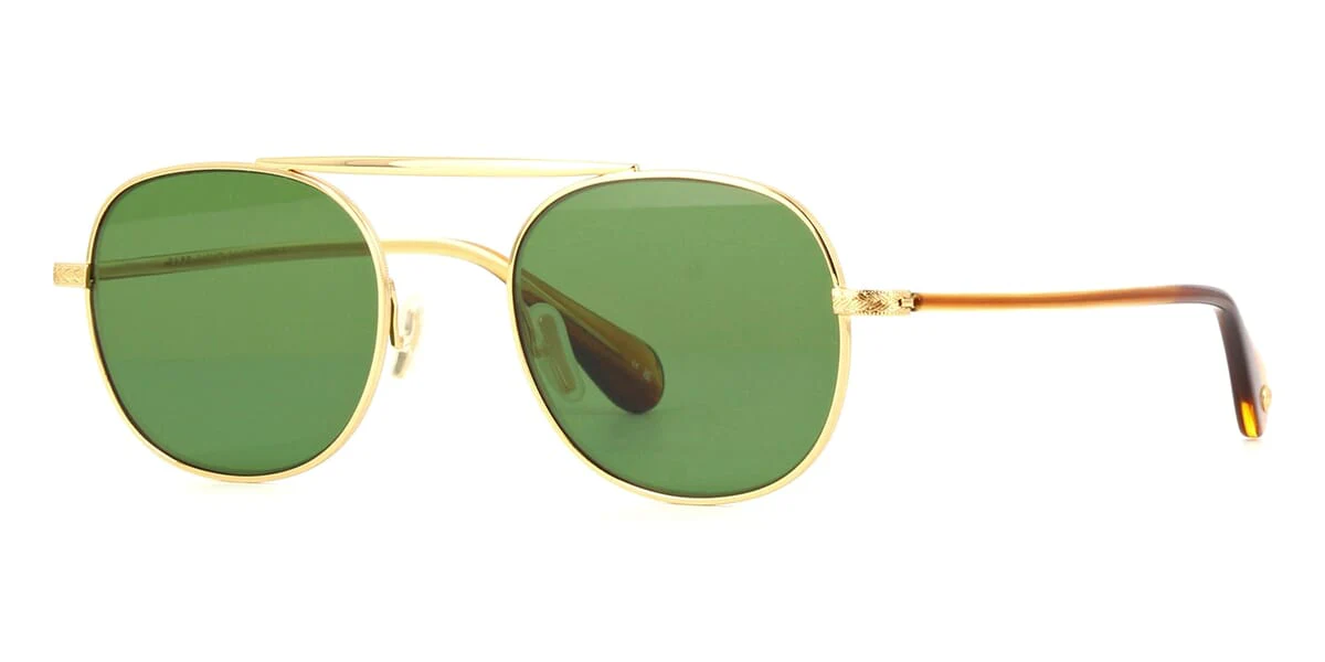 Garrett Leight Van Buren II 4066 G-SAPT/FPGN - As Seen On Jeff Bezos