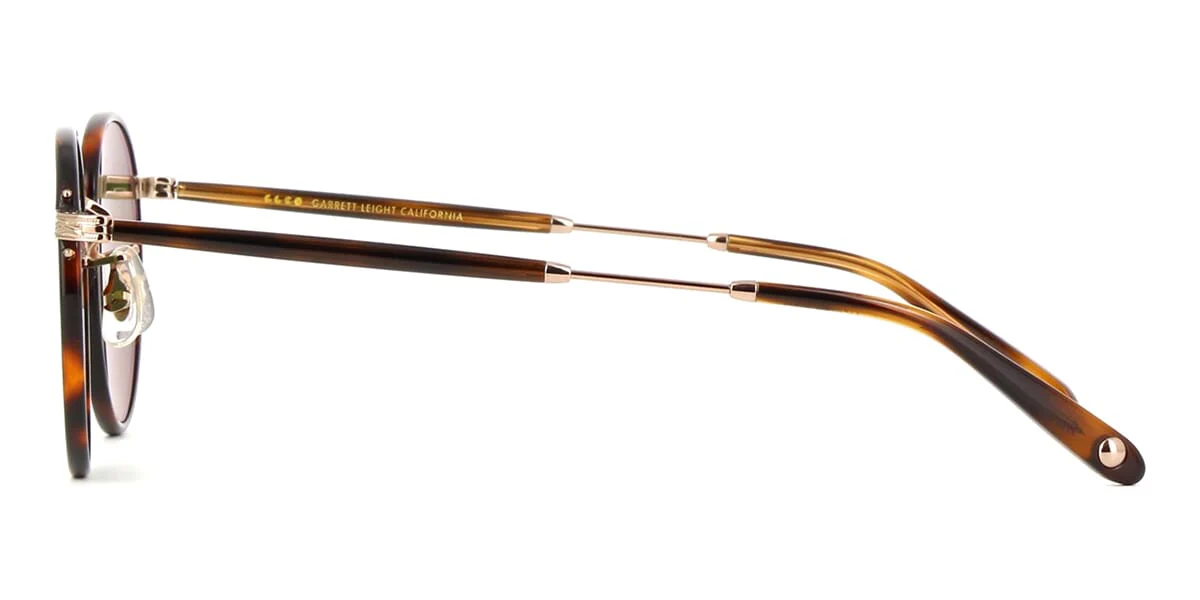 Garrett Leight Wilson 4003 SPBRNSH-CO/SFPGN - As Seen On Marcello Hernandez - Image 3