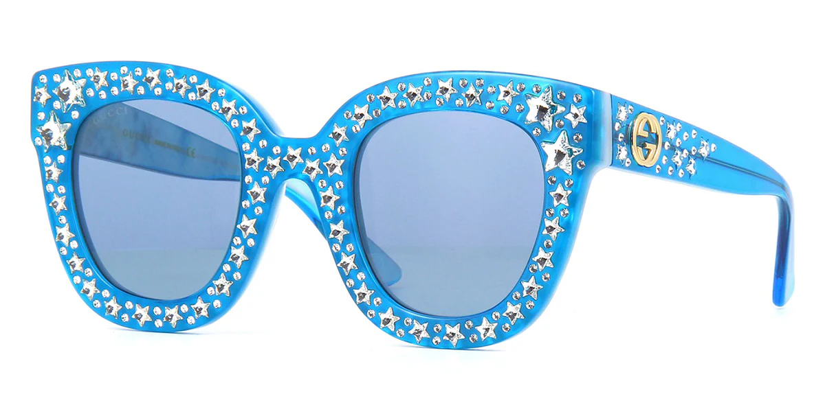 Gucci GG0116S 009 - As Seen On Elton John & Mona Patel