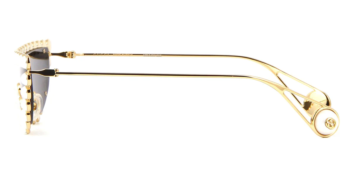 Gucci Hollywood Forever GG0364S 004 Gold with Pearl - As Seen On Kylie Jenner - Image 3