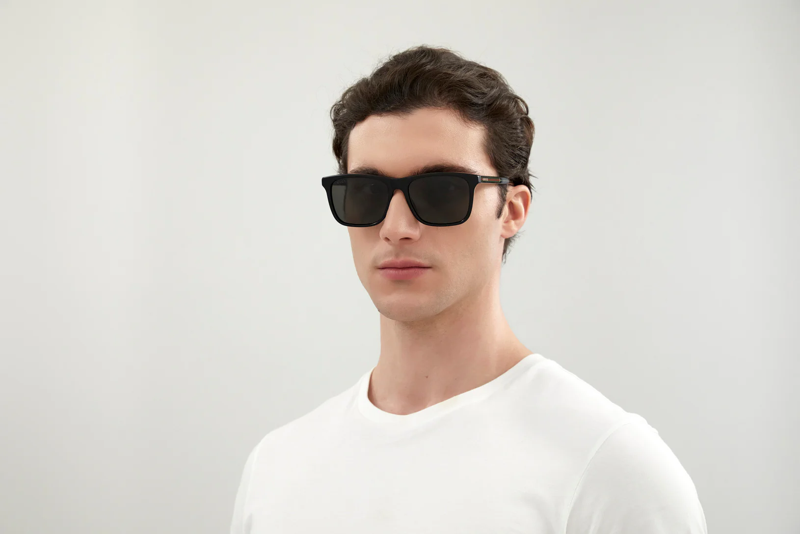 Gucci GG0381SN 007 Polarised Black and Crystal - As Seen On Mohamed Omar & LaDainian Tomlinson - Image 6