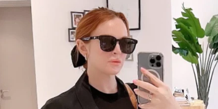 Gucci GG0637SK 001 - As Seen On Lindsay Lohan & Ginnifer Goodwin - Image 4
