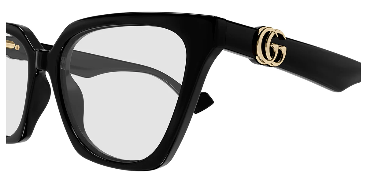Gucci GG1542S 001 with Magnetic Clip-On - Image 6