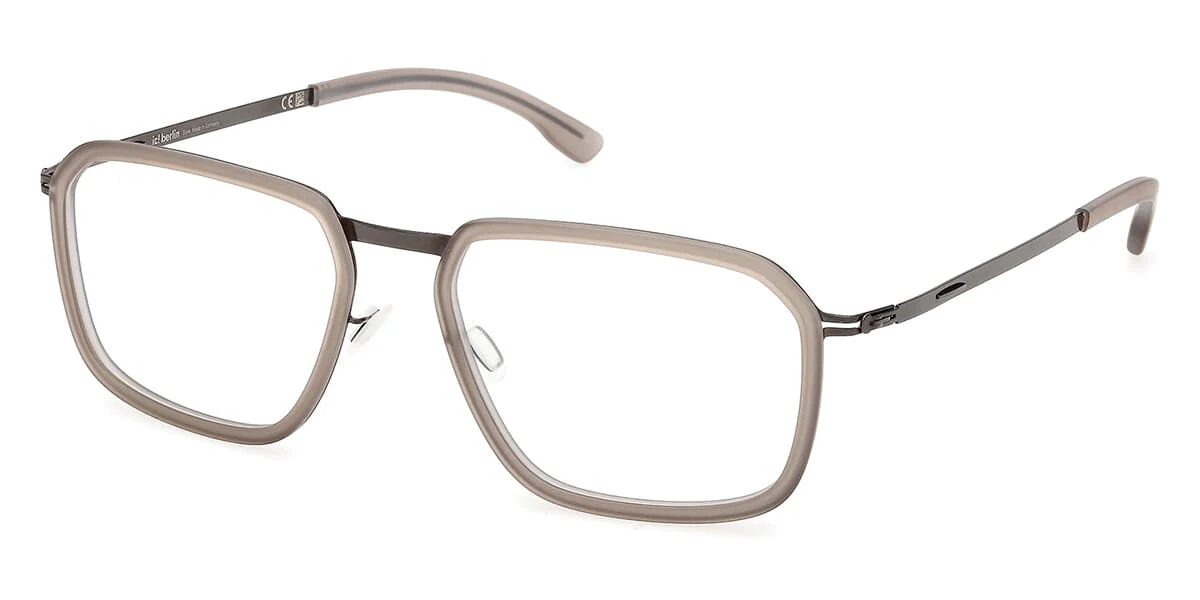 ic! berlin Avery Gunmetal Cloudy and Matte Brown