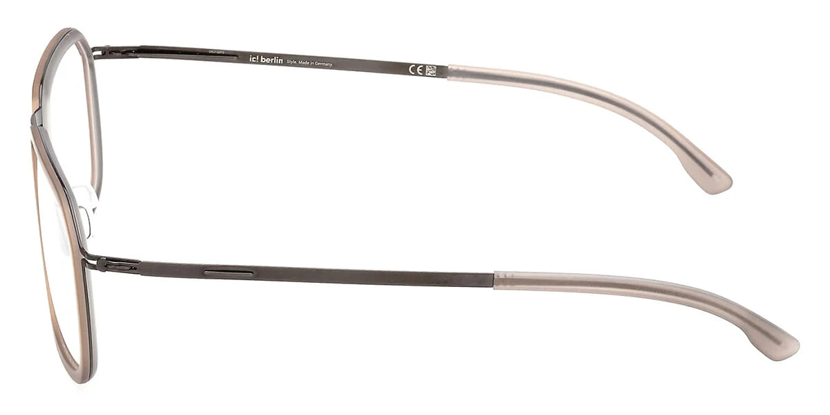 ic! berlin Avery Gunmetal Cloudy and Matte Brown - Image 3