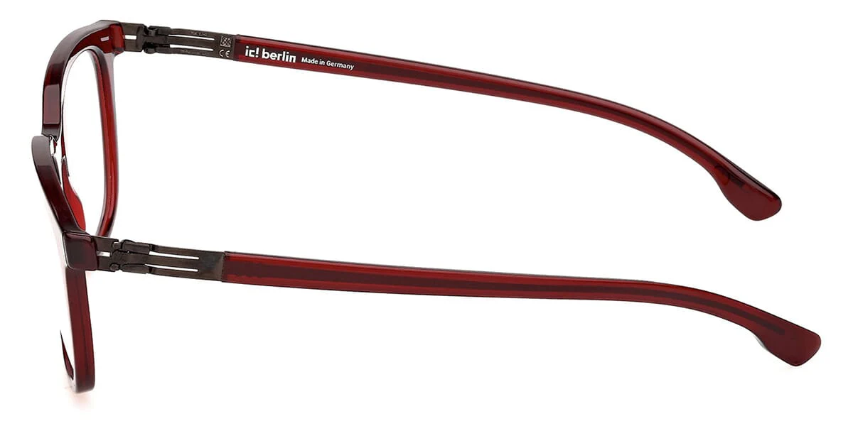 ic! berlin Drew Maroon with Gunmetal - Image 3