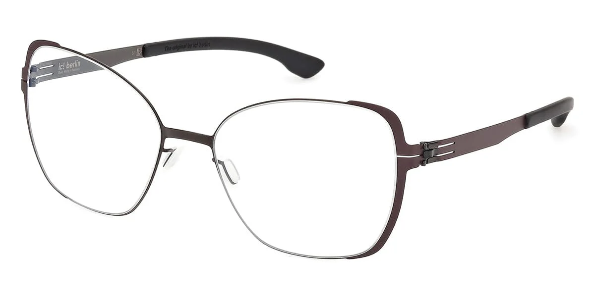 ic! berlin Irine Bordeaux Sides with Gunmetal