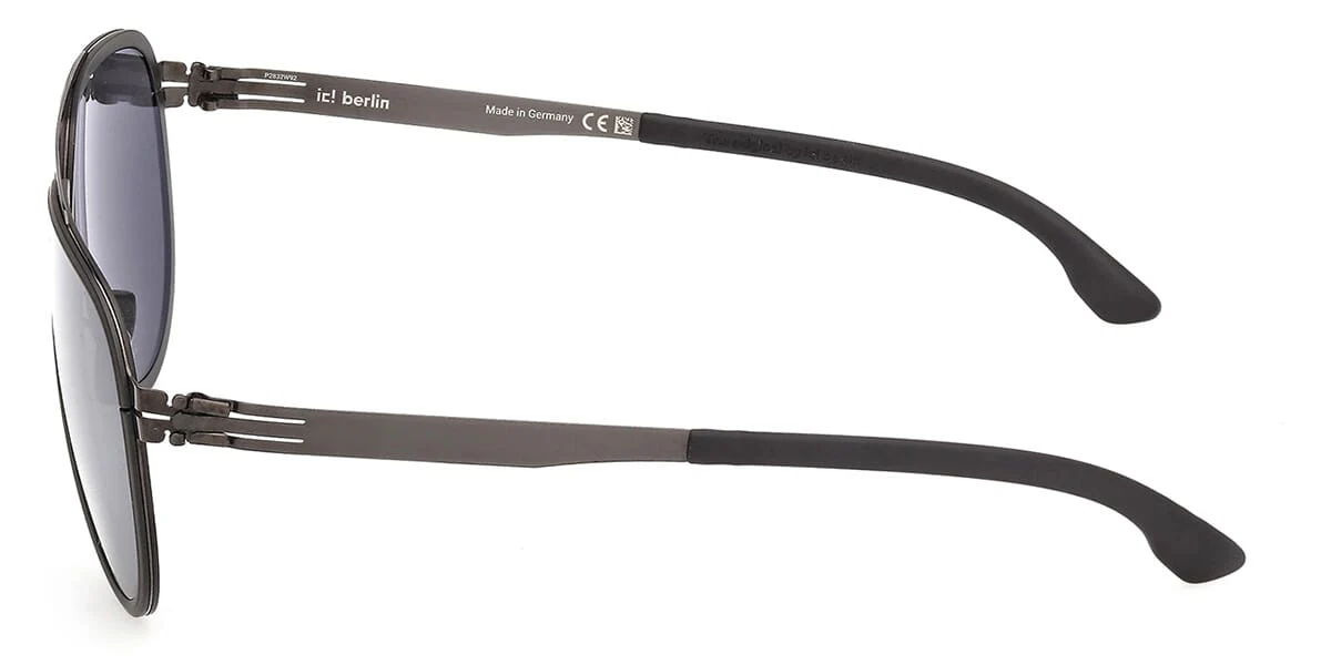 ic! berlin Sun Rhenium Gunmetal Black - Image 3