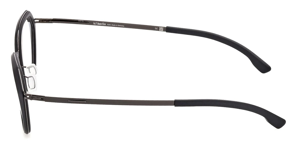 ic! berlin Vayu Matte Black with Gunmetal - Image 3