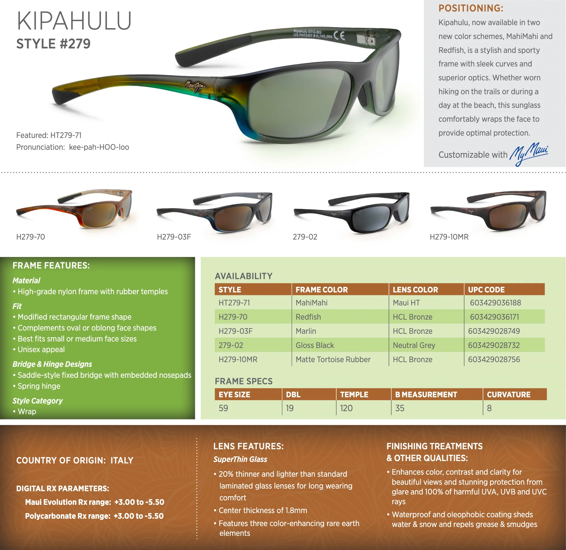 Maui Jim Kipahulu H279-10MR - Image 4