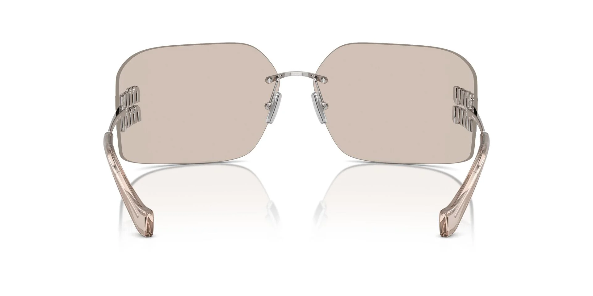 Miu Miu Rimless Runway MU 54YS 1BC10F - As Seen On Becky G & Kesha - Image 10
