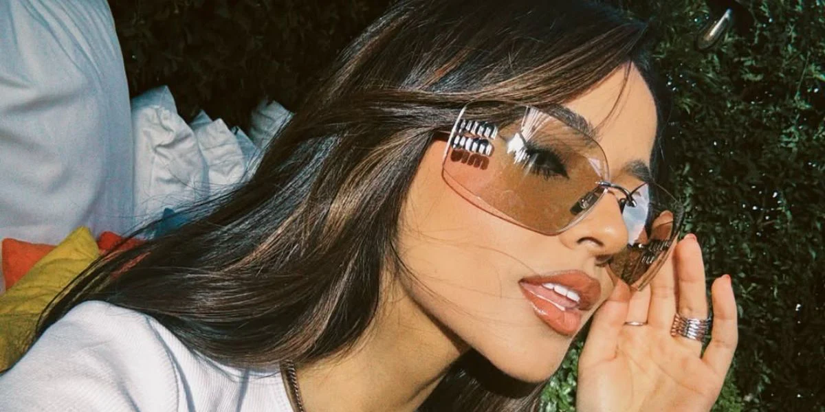 Miu Miu Rimless Runway MU 54YS 1BC10F - As Seen On Becky G & Kesha - Image 4