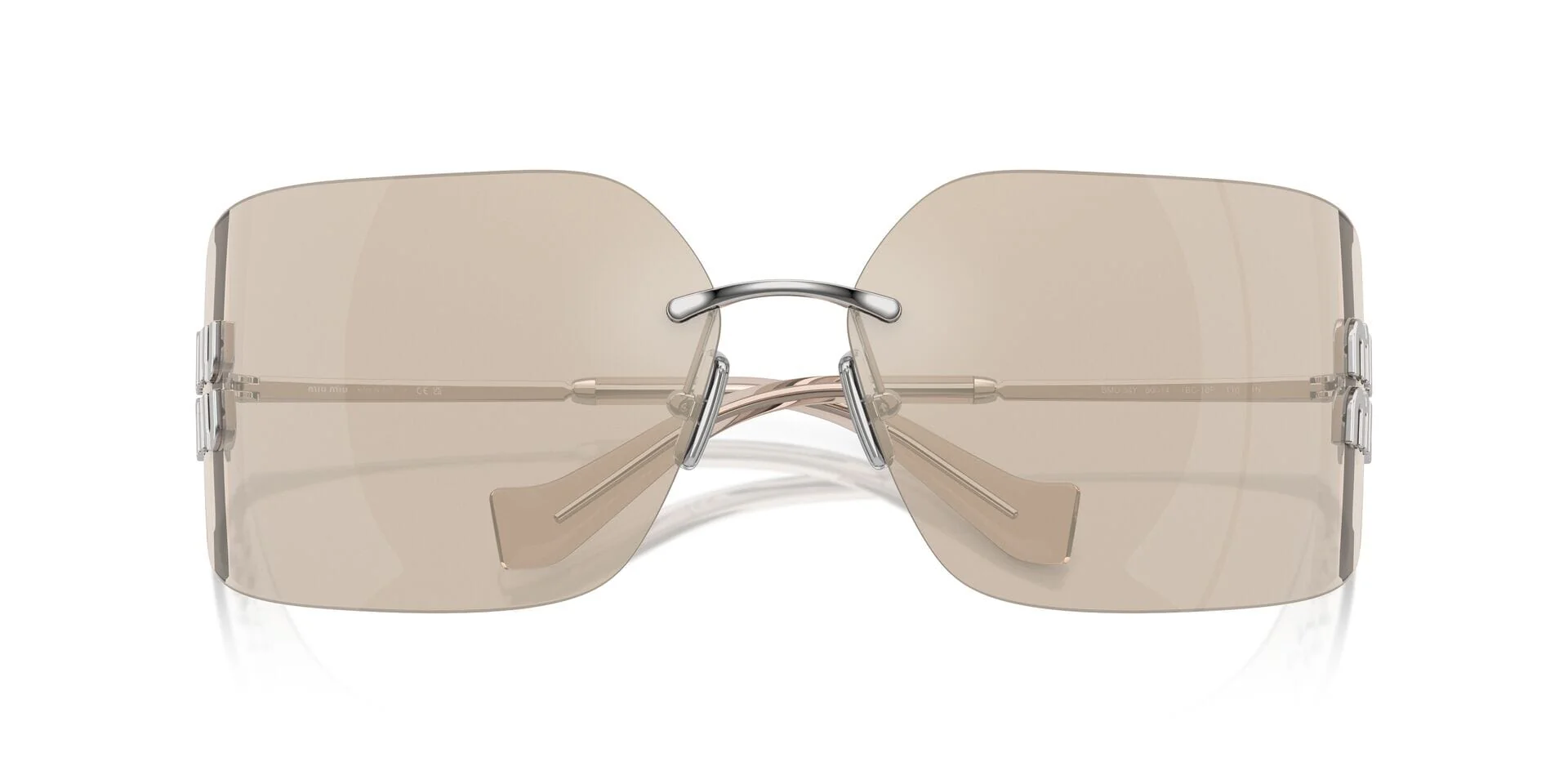 Miu Miu Rimless Runway MU 54YS 1BC10F - As Seen On Becky G & Kesha - Image 9