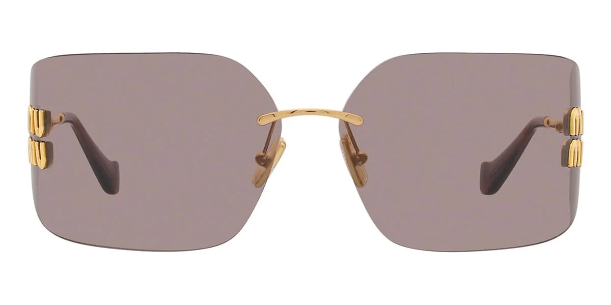 Miu Miu Rimless Runway MU 54YS 5AK06I - As Seen On Georgina Rodriguez & Rita Ora - Image 2