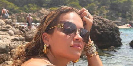 Miu Miu Rimless Runway MU 54YS 5AK06I - As Seen On Georgina Rodriguez & Rita Ora - Image 5