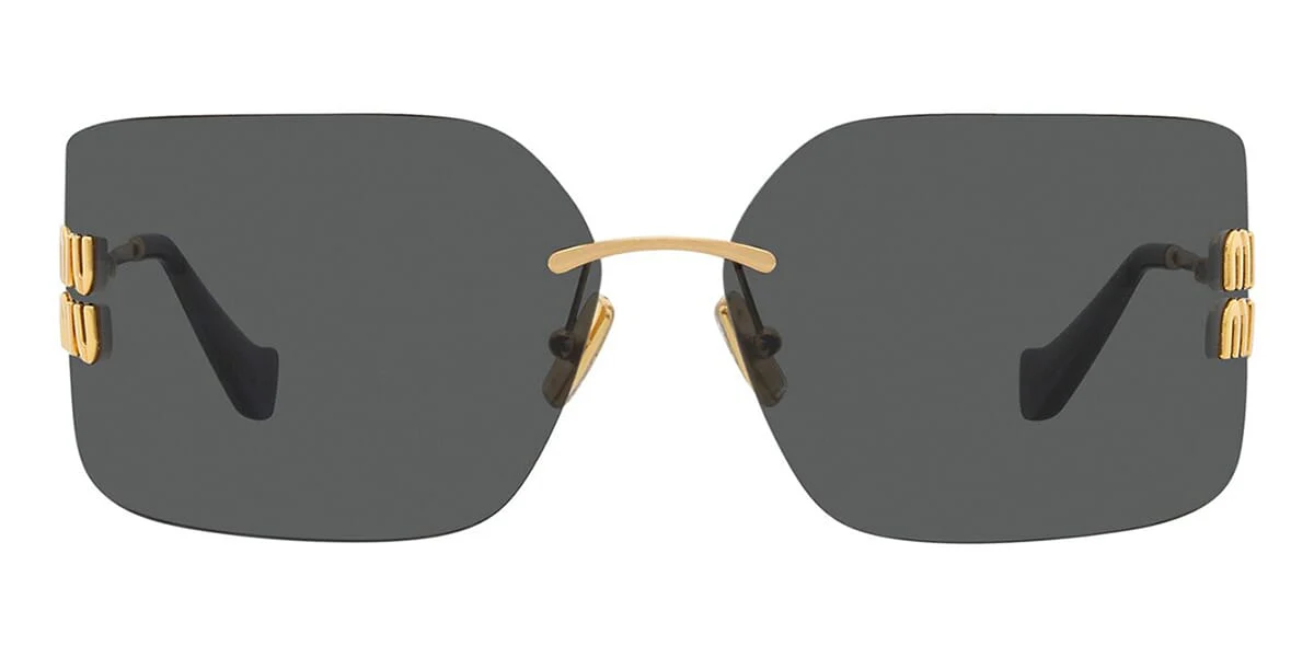 Miu Miu Rimless Runway MU 54YS 5AK5S0 - As Seen On Olivia Culpo & Kourtney Kardashian - Image 2