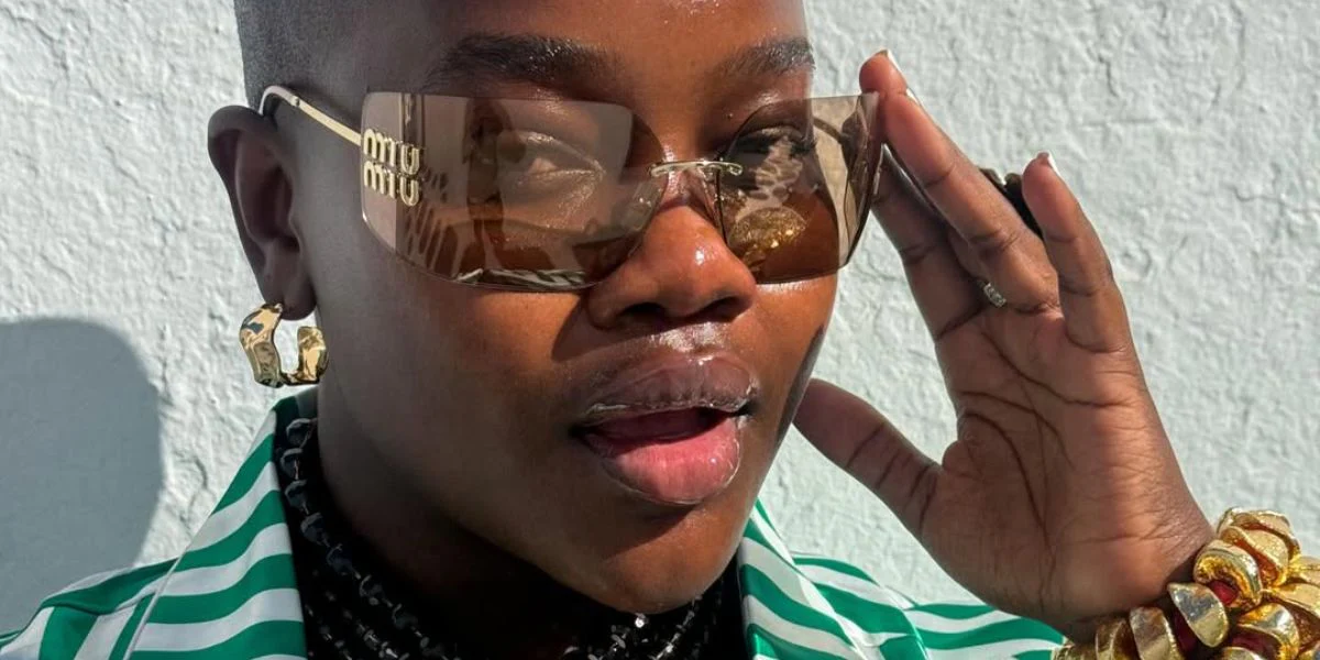 Miu Miu Rimless Runway MU 54YS ZVN20F - As Seen On Whitney Adebayo & Belle Hassan - Image 9