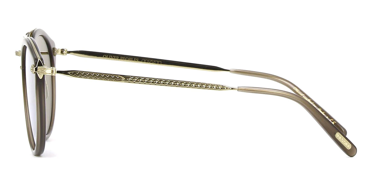 Oliver Peoples Remick OV5349S 1473/6G Taupe/Gold Mirror - As Seen On Jason Crabb - Image 3