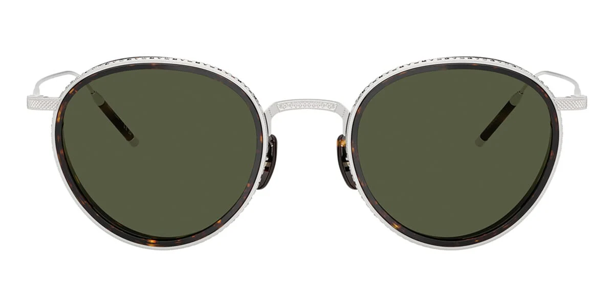 Oliver Peoples Tk-8 Sun OV1318ST 5276/52 18K White Gold Plated - Image 2