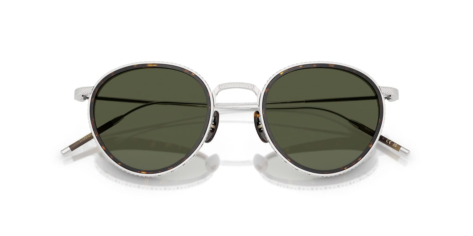 Oliver Peoples Tk-8 Sun OV1318ST 5276/52 18K White Gold Plated - Image 4