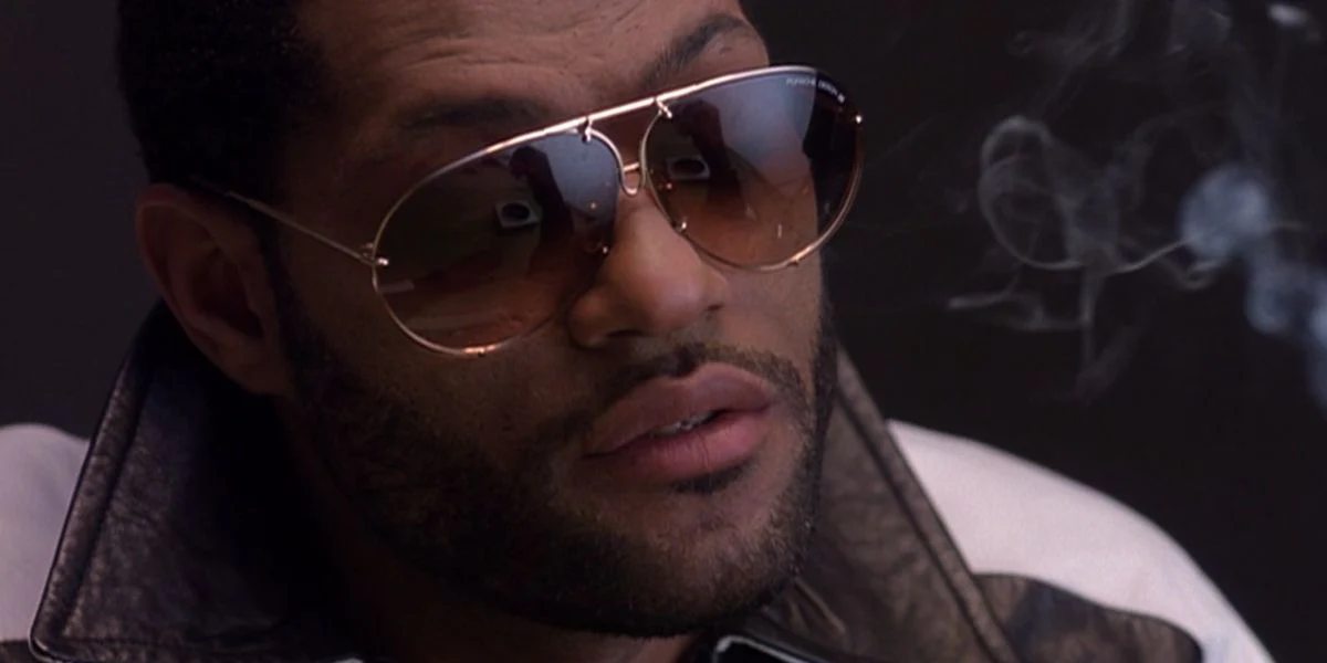 Porsche Design 8478 A Gold Frame - Brown + Blue Lenses - As Seen On Johnny Depp & Laurence Fishburne - Image 5