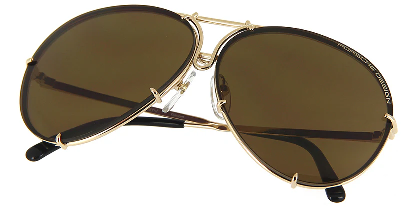 Porsche Design 8478 'Gold Edit' Three Lens Set Edition - As Seen On Larry Bird - Image 10