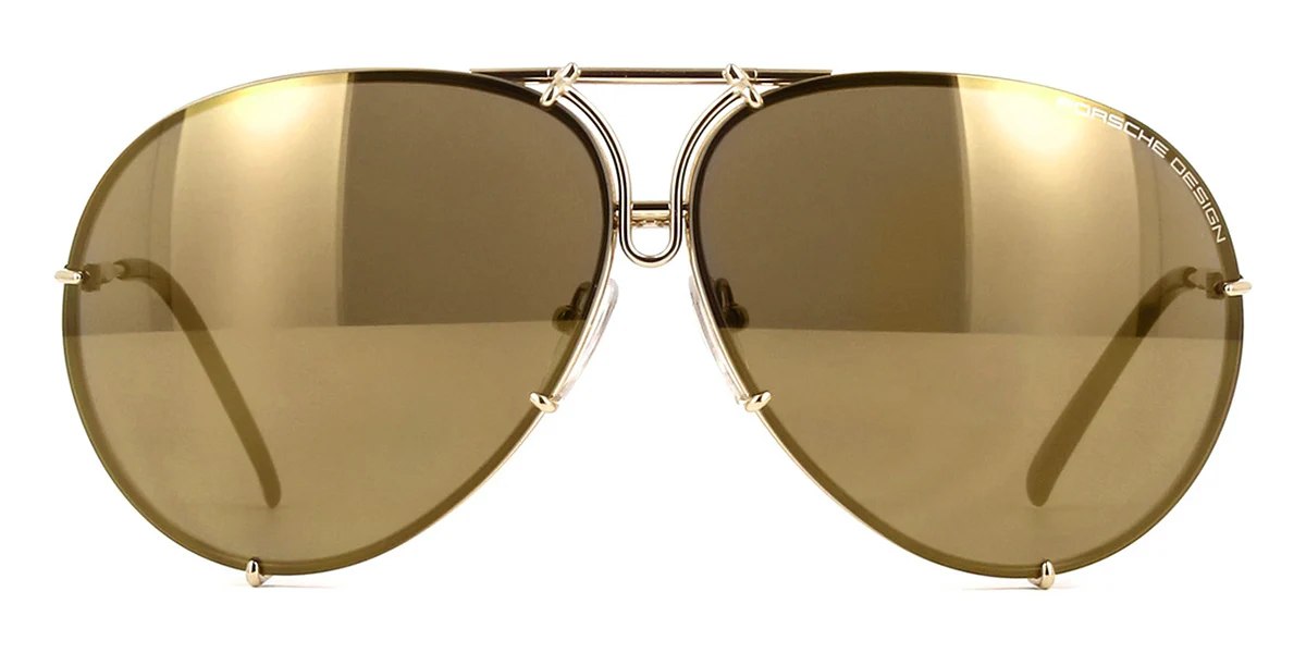 Porsche Design 8478 'Gold Edit' Three Lens Set Edition - As Seen On Larry Bird - Image 3
