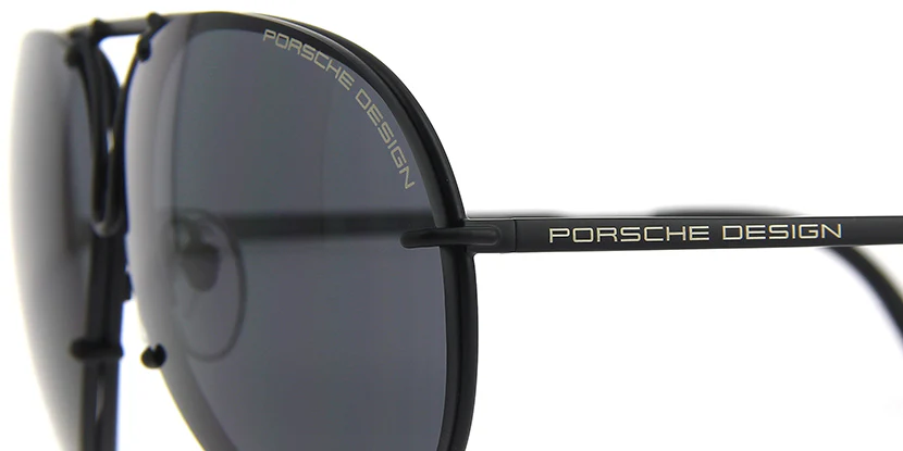 Porsche Design 8478 D Black Frame - Grey & Silver Lenses - As Seen On Kim Kardashian - Image 12