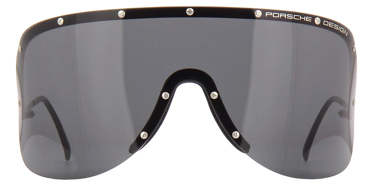 Porsche Design 8479 B S2 Large Silver Wraparound Frame - As Seen On Lady Gaga & Angie Katsanevas - Image 2