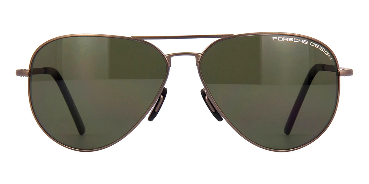 Porsche Design 8508 Q Brown Aviators with Polarised Lenses - Image 2