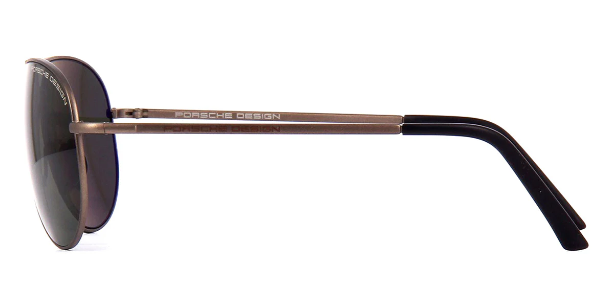 Porsche Design 8508 Q Brown Aviators with Polarised Lenses - Image 3