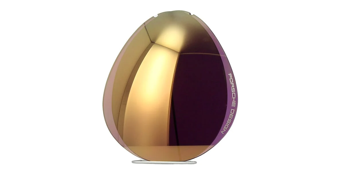 Porsche Design P8478 Lens Set – V167 Purple with Orange Gold Mirror - Image 2