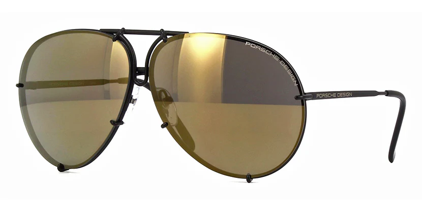 Porsche Design 8478 Lens Set - V209 Flash Gold Mirror Lenses - Image 3