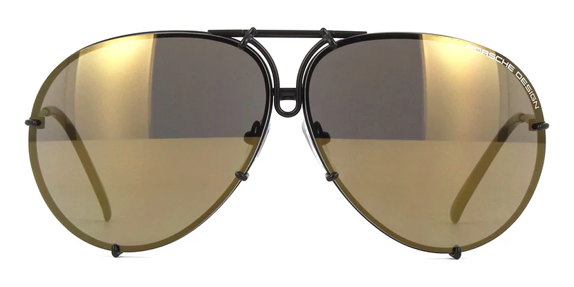 Porsche Design 8478 Lens Set - V209 Flash Gold Mirror Lenses - Image 4