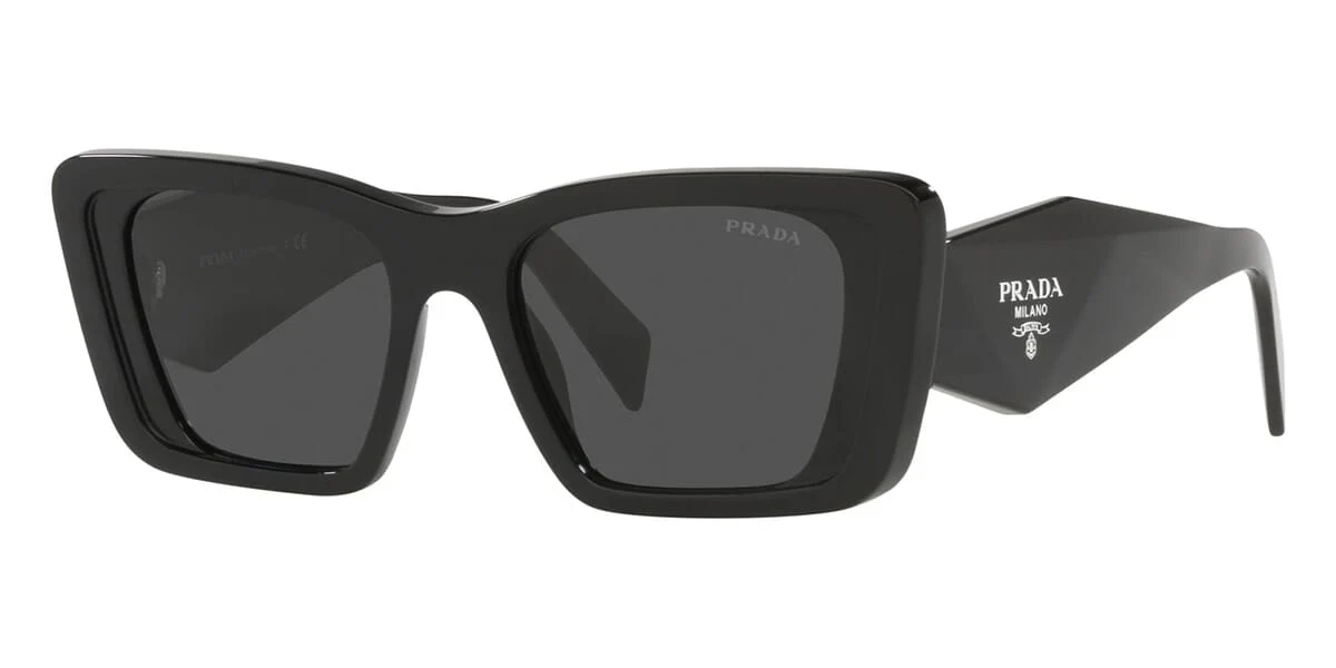 Prada PR 08YS 1AB5S0 Symbole Sunglasses - As Seen On Pete Davidson & Eiza Gonzalez